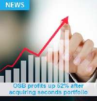 OSB profits up 52% after acquiring seconds portfolio 