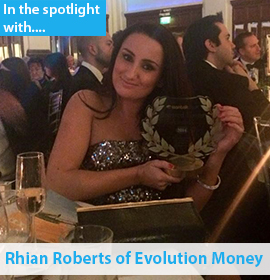 In the spotlight with Rhian Roberts of Evolution Money